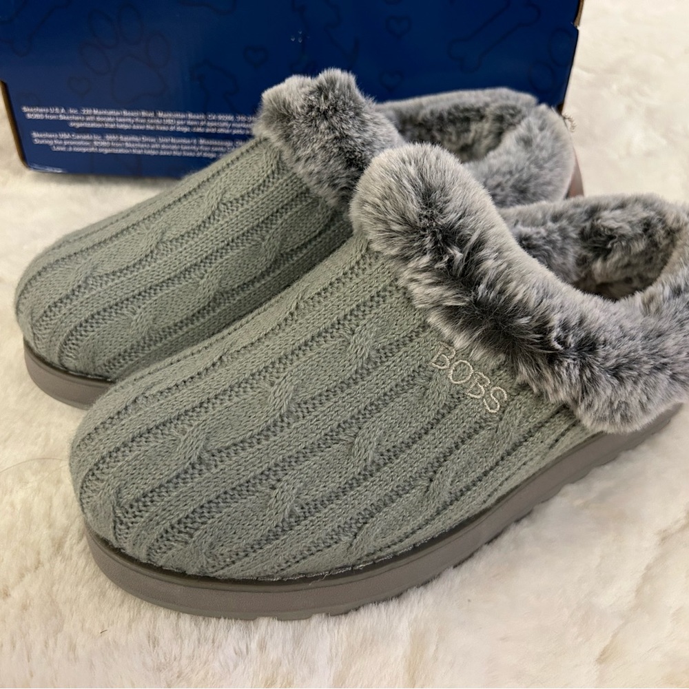 Skechers New Bobs Shoes 6.5 Fuzzy